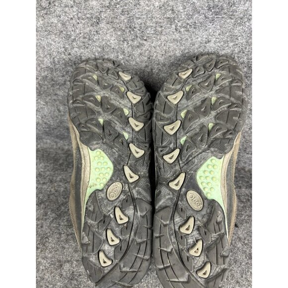 Oboz Trail Hiking Shoes Womens Size 9.5 Brown Green BDry Waterproof Outdoor - Picture 8 of 8